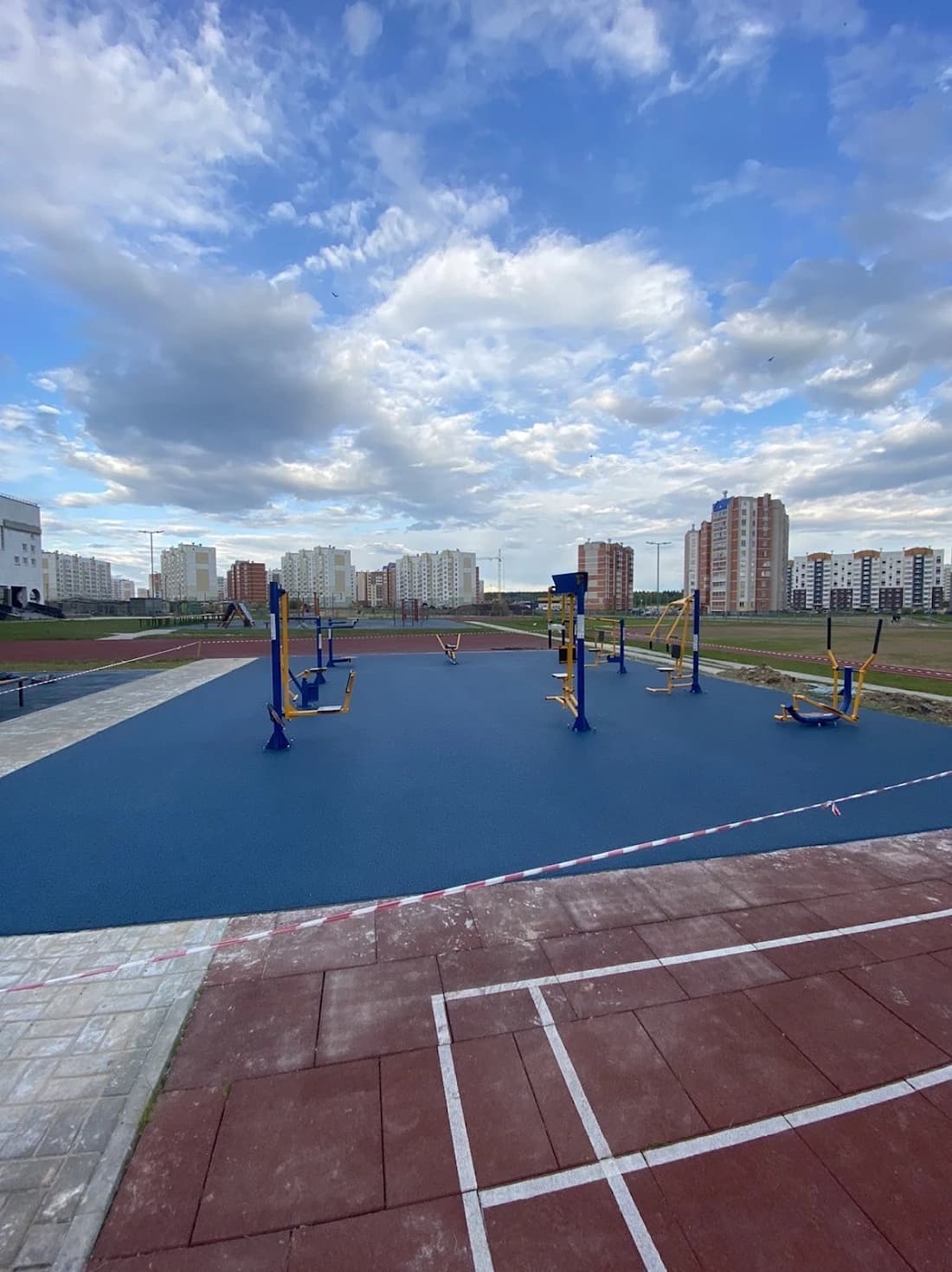 Устройство бетонного основания под детскую площадку